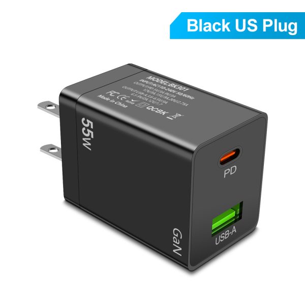 55W Gallium Nitride PD Fast Charging Mobile Phone Charger - Image 7
