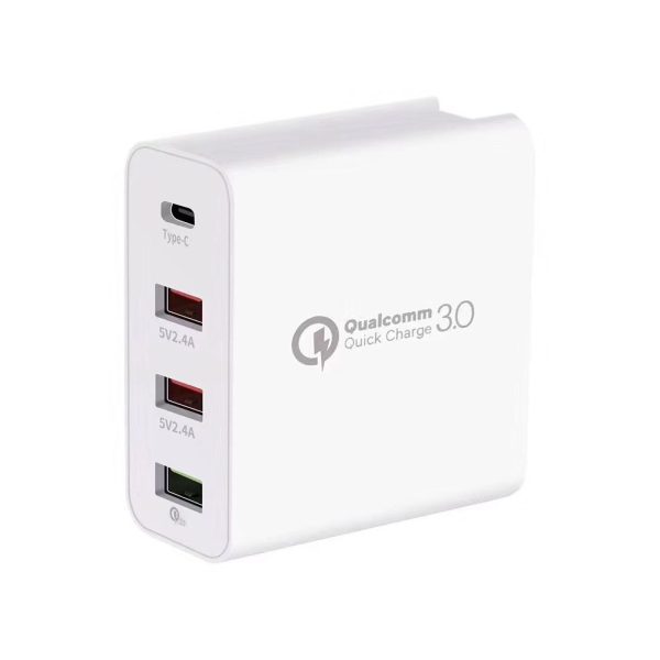 4 Ports Universal Car Wall Charger Power Supply Travel Adapter 48W PD Type C USB Mobile Phone Tablet Home Portable Fast Plug - Image 6