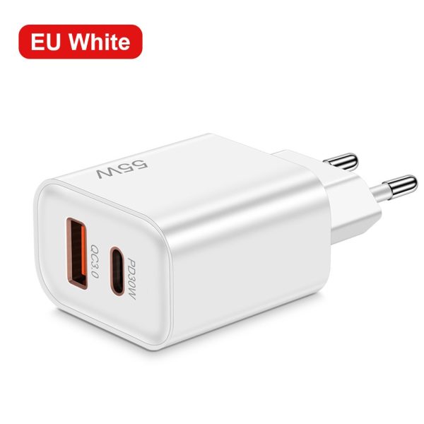 55W supports super fast charging and is fully compatible with USB+PD fast charging for mobile phone charging - Image 8