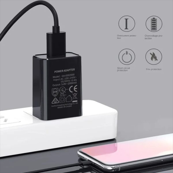 Australian Adapter 5V 1A 2A Fast Charging SAA Plug Mini USB Travel Wall Charger SAA Certified For Xiaomi huawei Phone Charge - Image 6